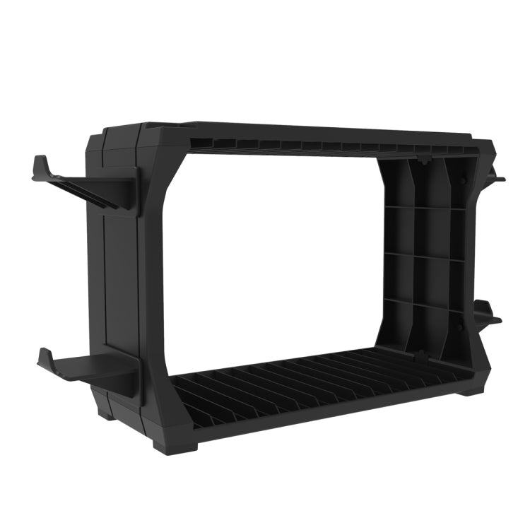 DOBE HHC-P5028 Multi-functional Console Disk Organizer Gamepad Storage Stand For PS5 / Switch / Xbox Series S / Xbox Series X Reluova