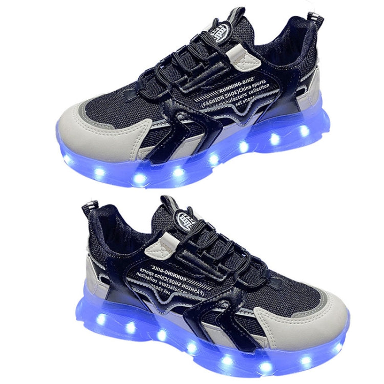 USB Charging LED Light Shoes Couples Casual Sneakers Hip-Hop Luminous Shoes My Store