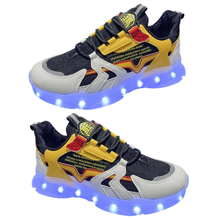 USB Charging LED Light Shoes Couples Casual Sneakers Hip-Hop Luminous Shoes