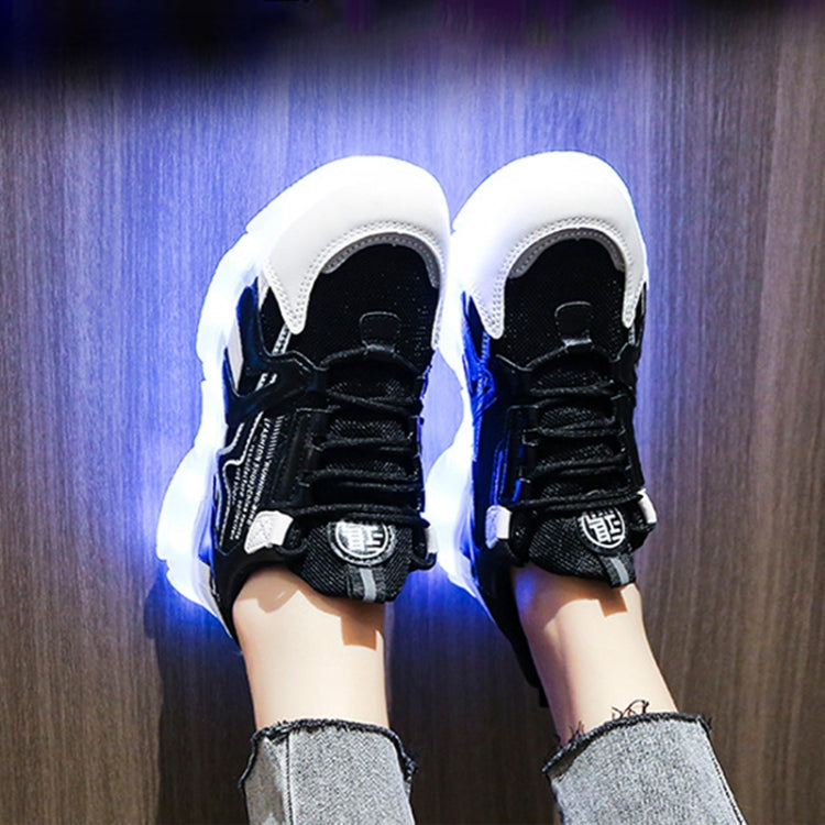 USB Charging LED Light Shoes Couples Casual Sneakers Hip-Hop Luminous Shoes