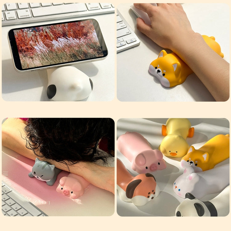 Decompression Memory Foam Mouse Pad Cute Desktop Mouse Wrist Cushion Hand Rest