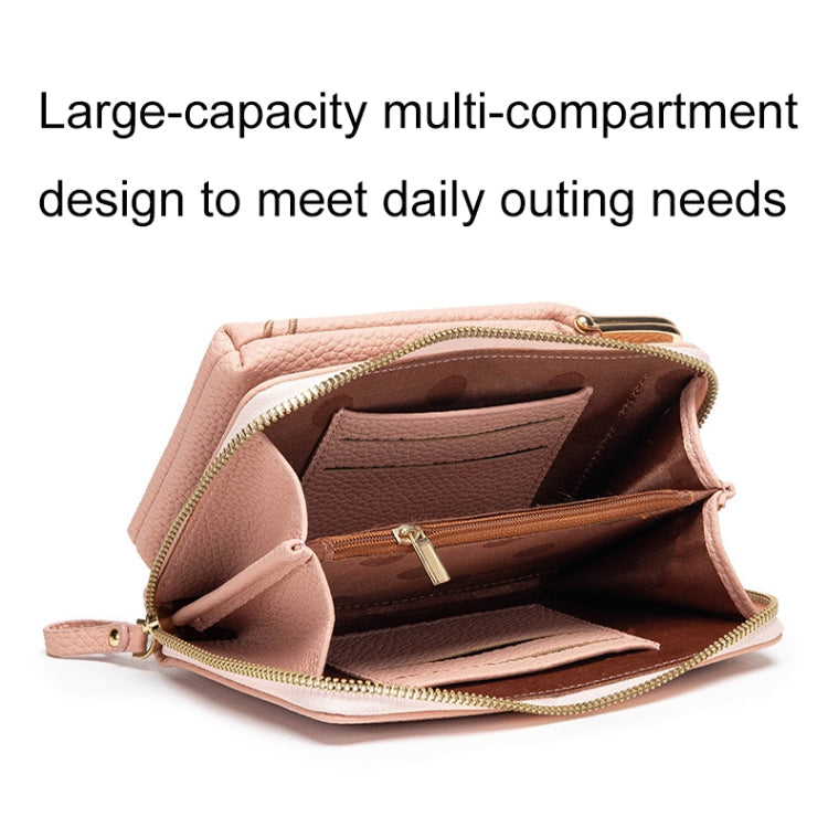 Mini Embroidered Single-shoulder Phone Bag Crossbody Long Ladies Wallet My Store