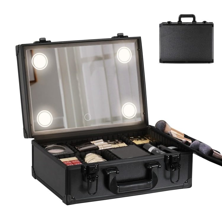 Rechargeable Dimmable Makeup Bag with Mirror and Lights