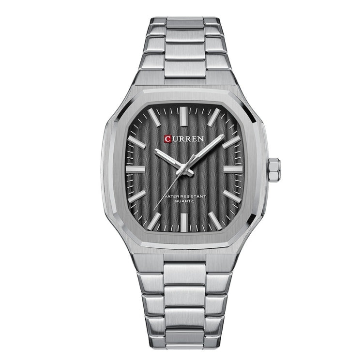 Curren 8458 Business Steel Strap Men Quartz Watch Reluova