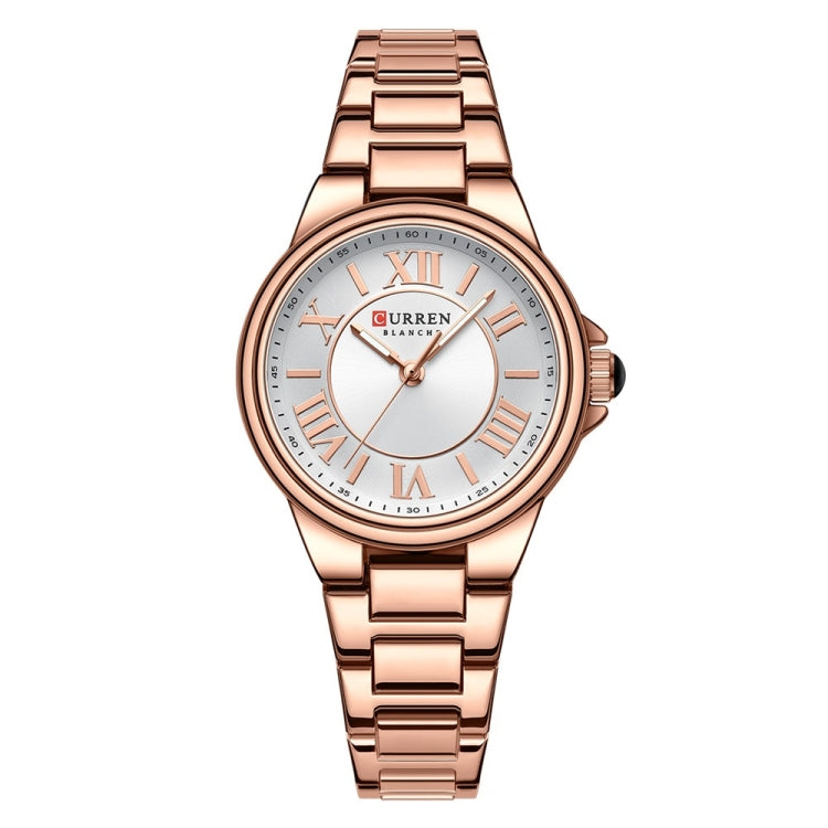 Curren 9091 Casual Steel Strap Waterproof Women's Watch