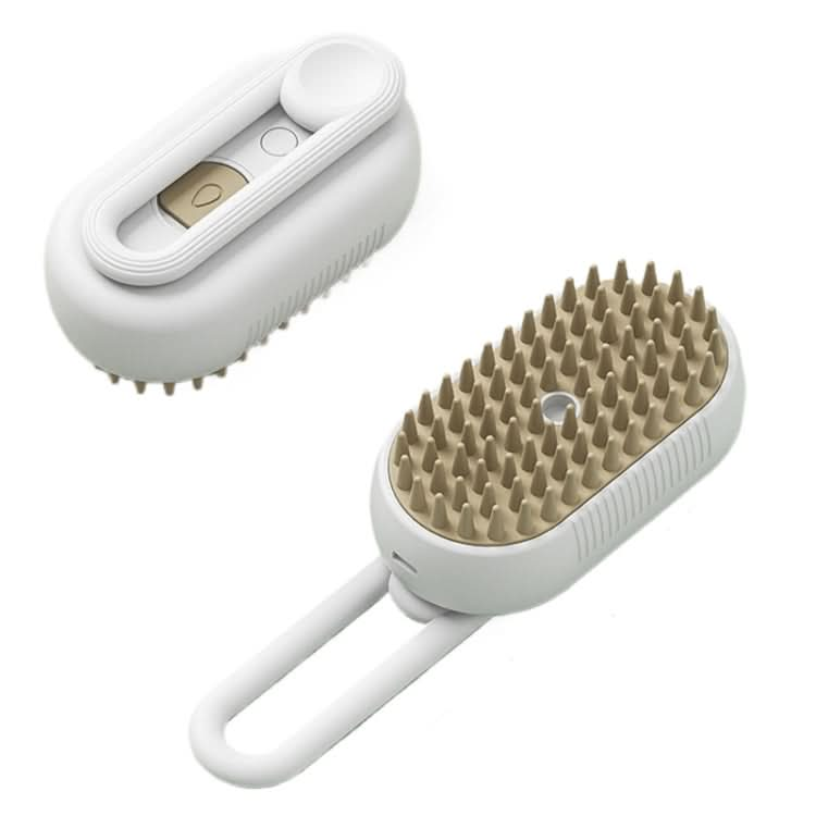 Pet Electric Spray Comb Rechargeable Cat Steamy Grooming Brush Cleaning Tool - Reluova