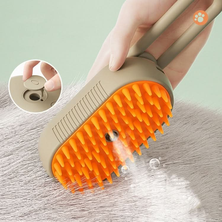 Pet Electric Spray Comb Rechargeable Cat Steamy Grooming Brush Cleaning Tool - Reluova