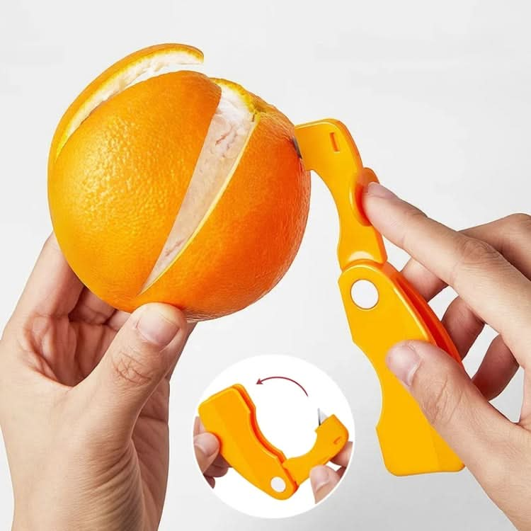 Foldable Orange Peeler Stripper Peeling Knife Kitchen Tool