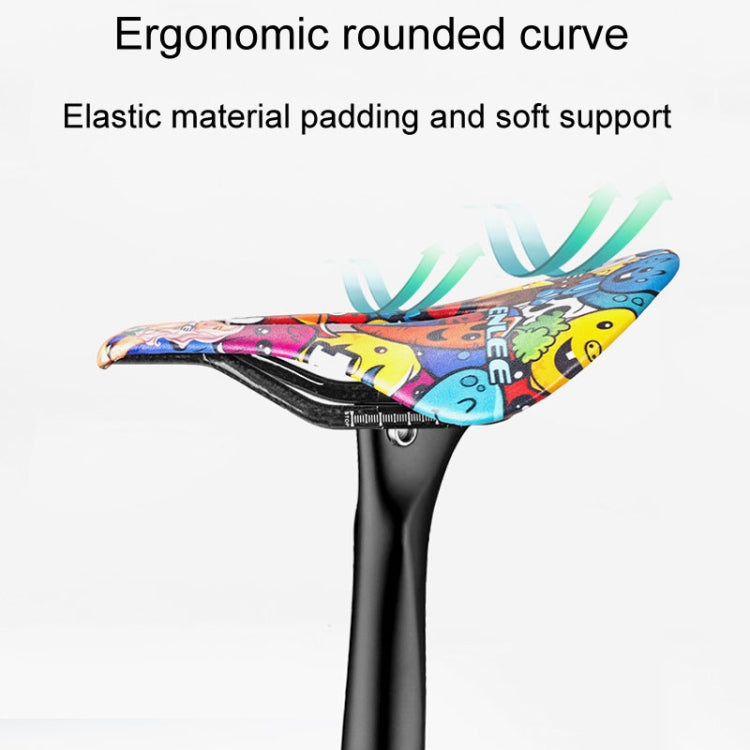 ENLEE E-ZD412 Bicycle Carbon Fiber Cushion Outdoor Riding Mountain Bike Saddle Reluova