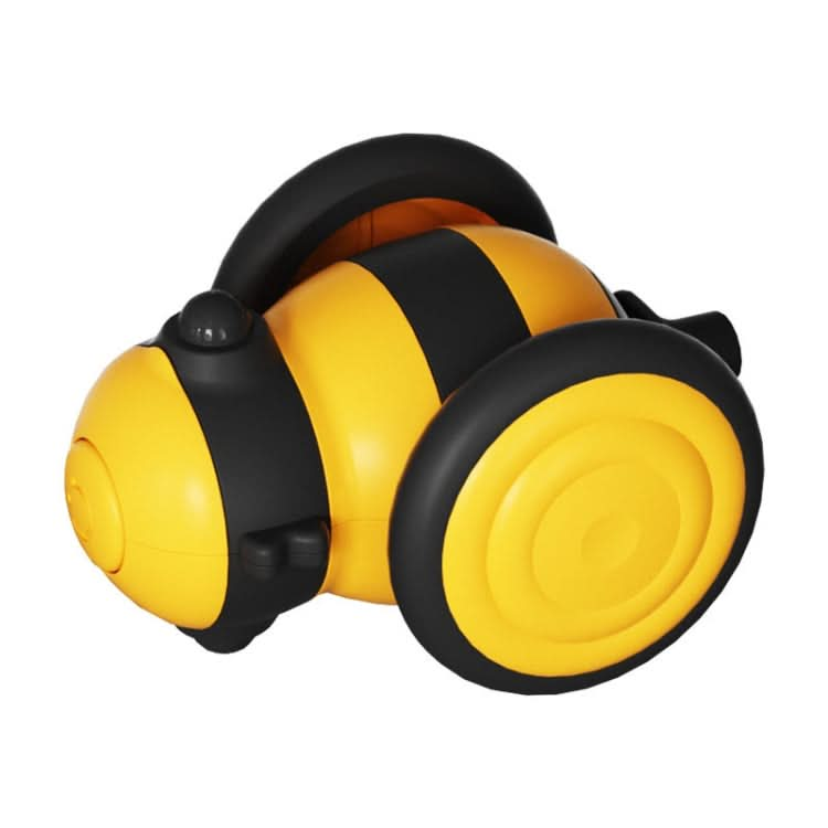 60 x 53 x 38mm Bee Shaped Cats Motorized Toys Intelligent Cats Teasing Pet Toy Stroller(Yellow)-Reluova