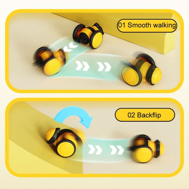 Bee Shaped Cats Motorized Toys Intelligent Cats Teasing Pet Toy Stroller - Reluova