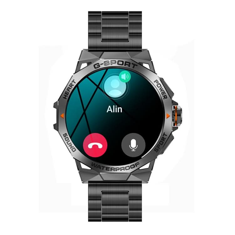 K62 1.43 Inch Waterproof Bluetooth Call Weather Music Smart Sports Watch