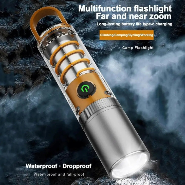 Outdoor LED Flashlight Multi-Functional Camping Lighting Flashlight Portable Rechargeable Work Lamp My Store