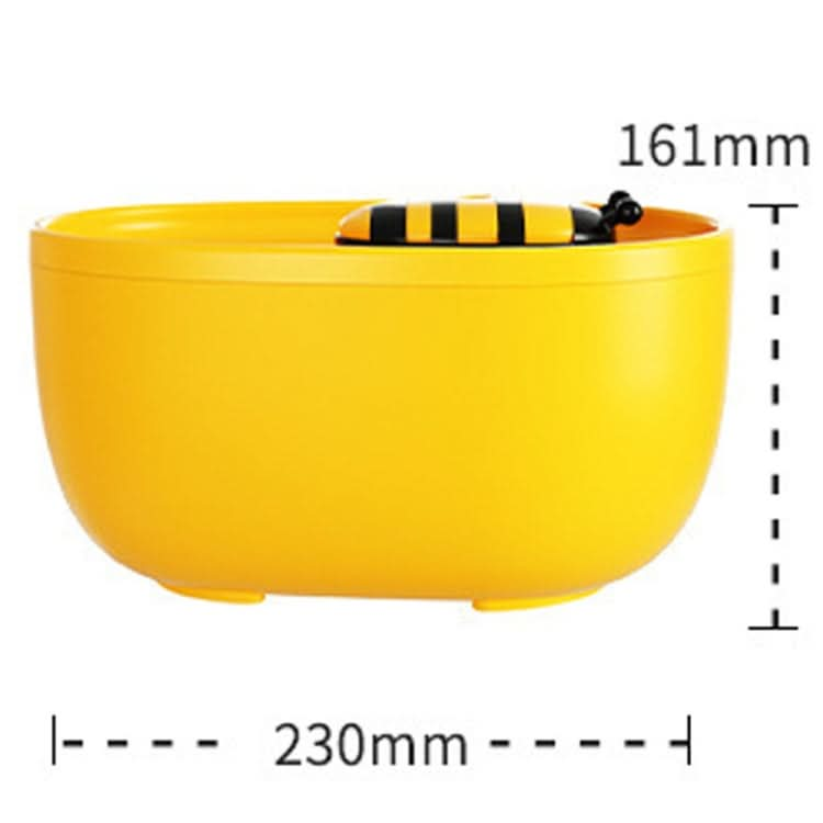 2L Bee Pet Water Dispenser Cats Intelligent Circulating Filtered Water Dryer, Model: USB Direct Plug-Reluova