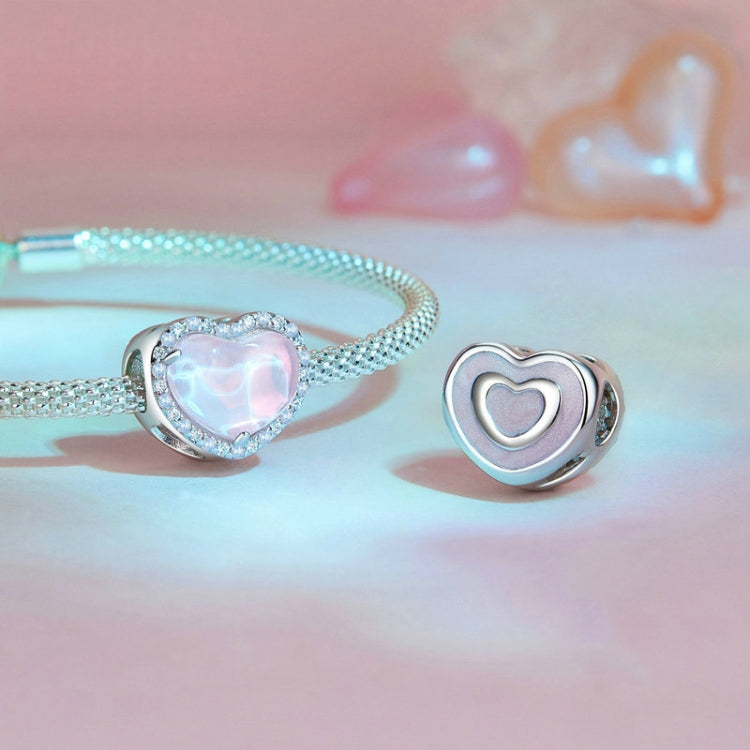 S925 Sterling Silver Valentine Day Confession DIY Love Beads