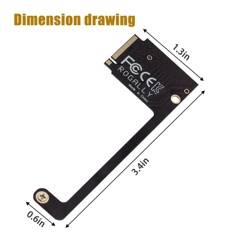 For ASUS Rog Ally Modified M2 Hard Drive PCIE4.0 Riser Card My Store