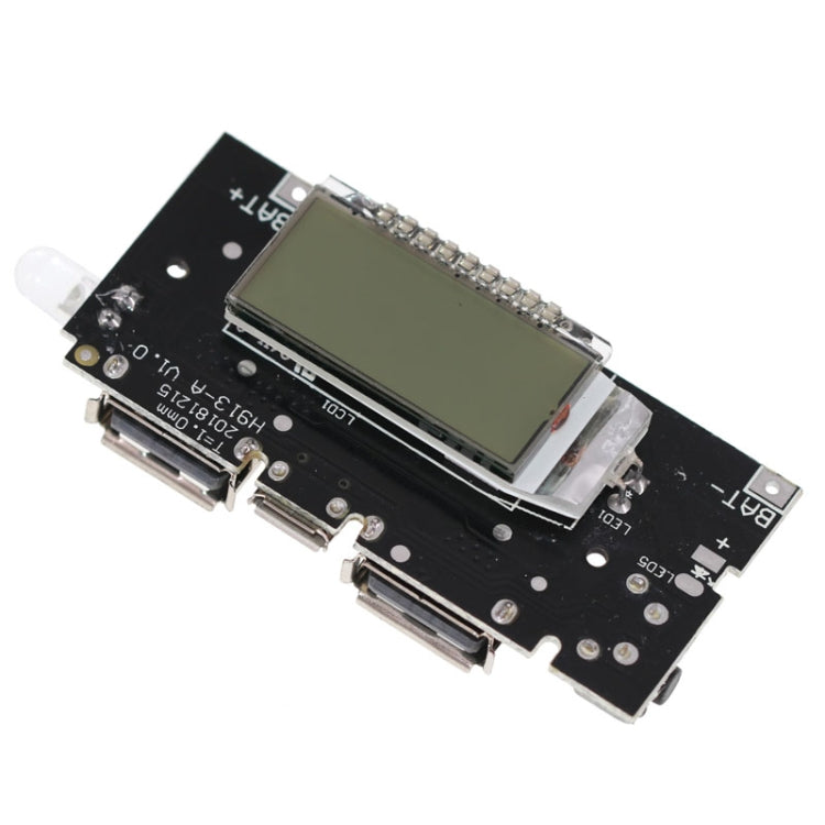 Dual USB18650 Battery Charger Module Mobile Power Boost DIY Li-Ion Battery Digital Display Charging Motherboard Reluova