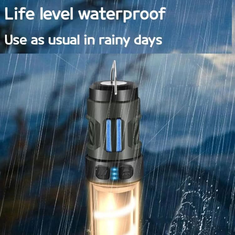 4 In 1 Outdoor Multi-function Flashlight Ambient Light Mosquito Repellent Lamp, Spec: Tripod Version-Reluova