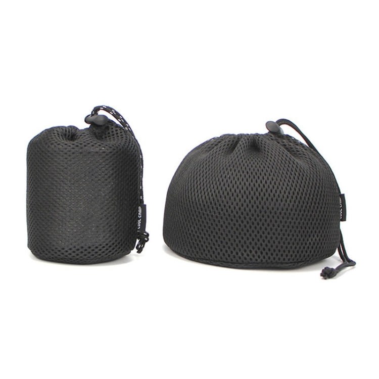 COOL CAMP CF-3019 Outdoor Camping Sandwich Round Bottom Storage Bag Portable Camping Mug Teapot Tableware Mesh Bag Reluova