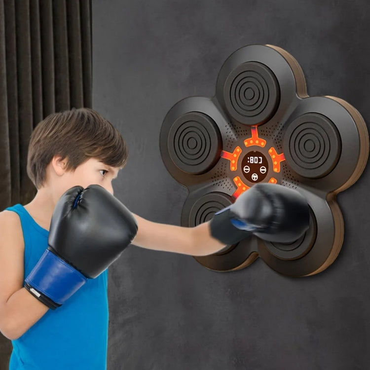 LED Light Smart Bluetooth Music Boxing Machine Home Punch-free Wall-mounted Electronic Boxer