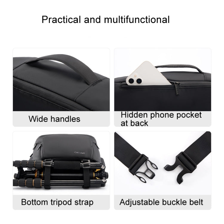 Multi-functional Camera Waist Pack Simple and Lightweight Microslr Camera Bag Casual Waterproof Storage Bag My Store