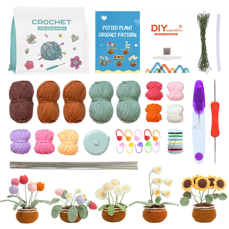 Crochet Starter Kit for Beginners with  Step-by-Step Video Tutorials My Store