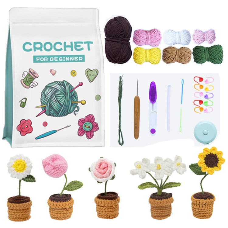 Crochet Starter Kit for Beginners with  Step-by-Step Video Tutorials My Store