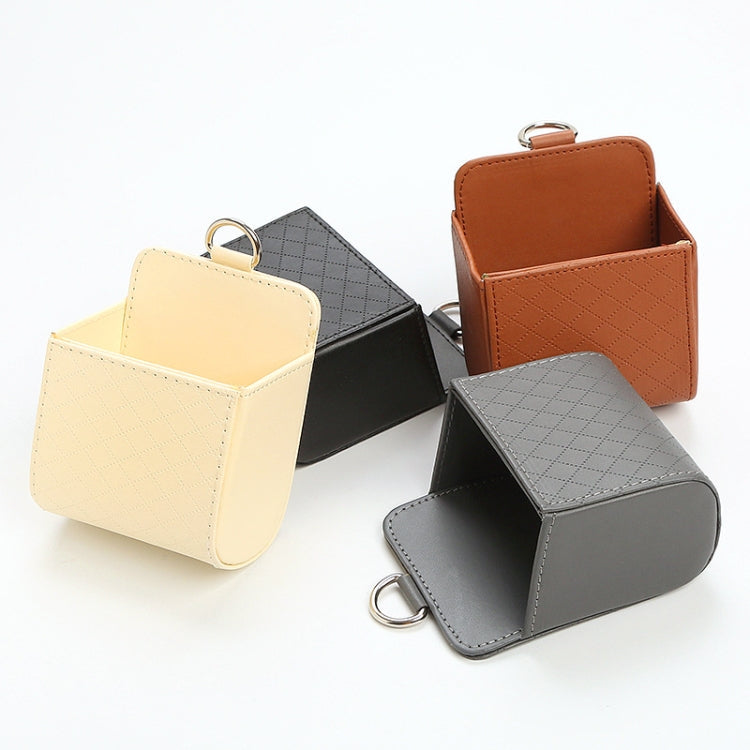 Car Air Outlet Leather Multifunctional Mobile Phone Card Hanging Storage Box ÎҵÄÉ̵ê