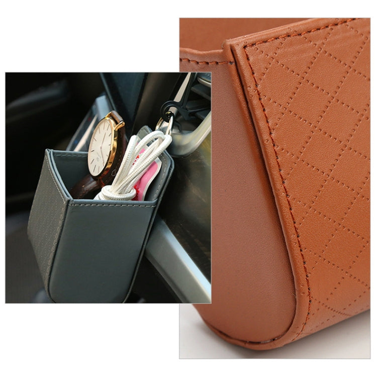 Car Air Outlet Leather Multifunctional Mobile Phone Card Hanging Storage Box ÎҵÄÉ̵ê