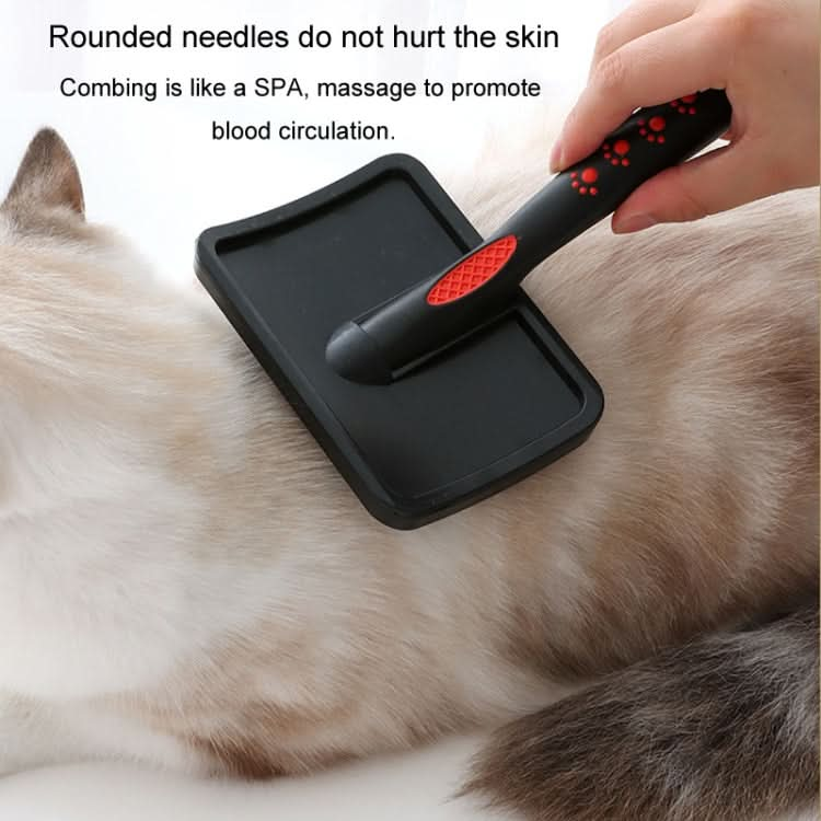 Pet Needle Combs Curved Universal Comb For Dogs And Cats To Get Rid Of Floating Hair Without Hurting Skin - Reluova