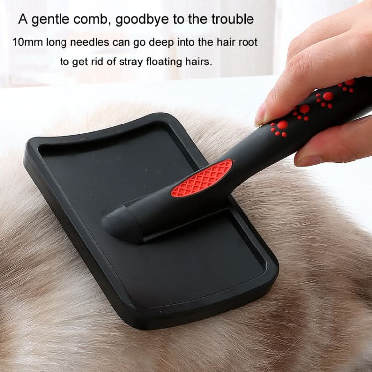 Pet Needle Combs Curved Universal Comb For Dogs And Cats To Get Rid Of Floating Hair Without Hurting Skin - Reluova