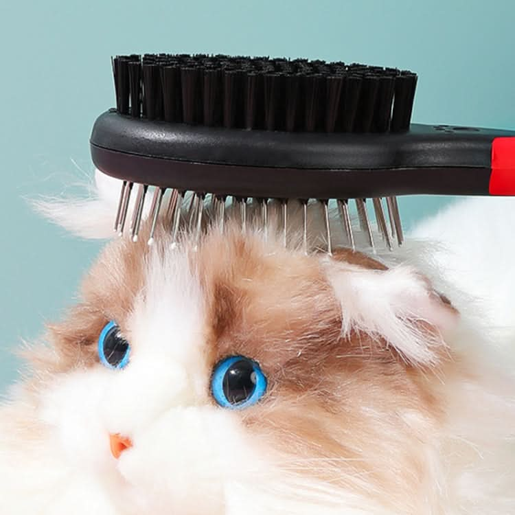 Pet Double Sided Comb With Protective Points Cat Dog Clean Grooming Comb - Reluova