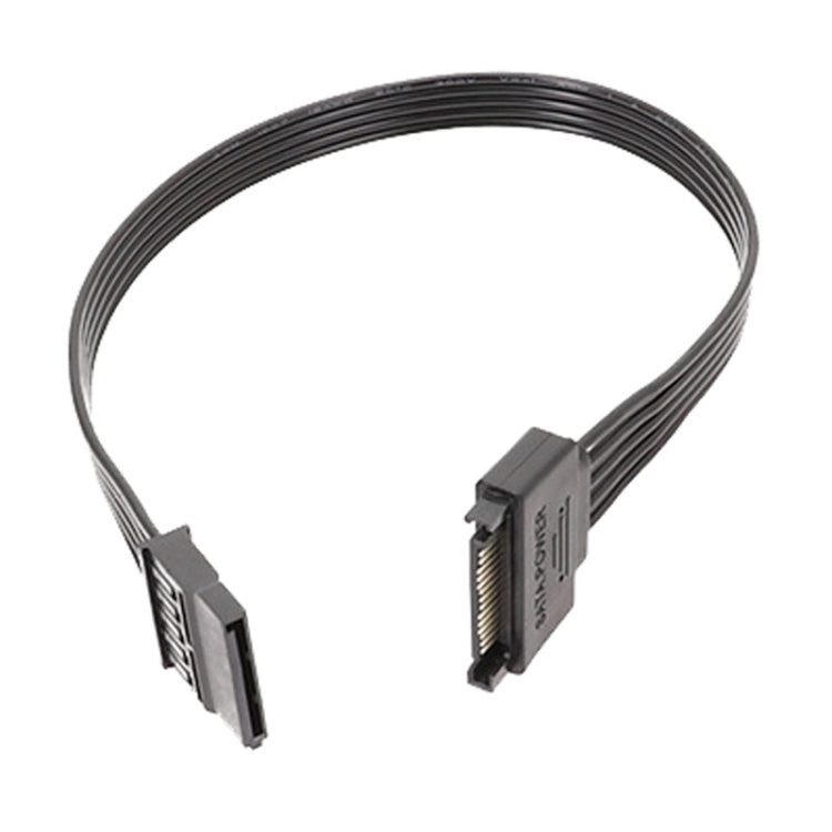 Power Supply SATA 15Pin Male And Female Extension Cable Durable Hard Disk Drive Power Connection Cables My Store