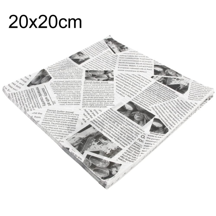 500sheets /Pack Deli Greaseproof Paper Baking Wrapping Paper Food Basket Liners Paper-Reluova