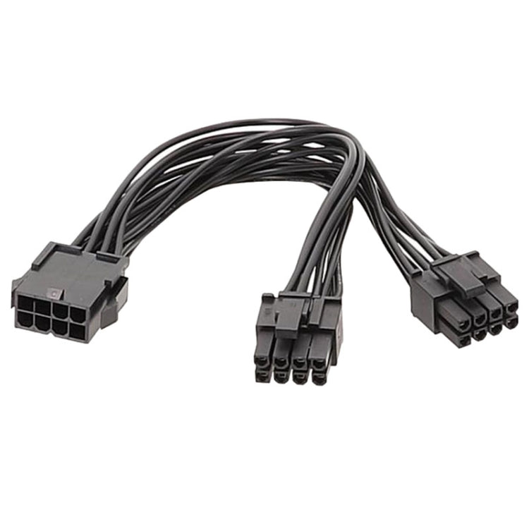 8P Female To Dual 6+2Pin Male Graphics Card Power Cable 8P To Dual 8P 1 To 2 Power Adapter Cable