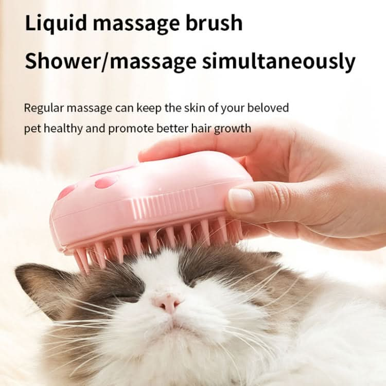 Rechargeable Pet No-Scrub Comb Electrical Spray Hair Removal Massage Comb For Dogs And Cats - Reluova