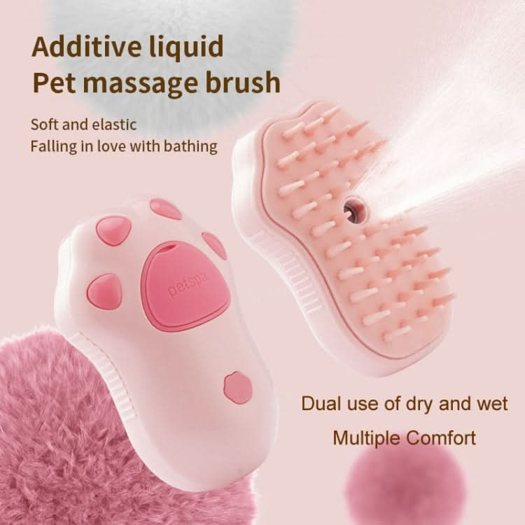 Rechargeable Pet No-Scrub Comb Electrical Spray Hair Removal Massage Comb For Dogs And Cats - Reluova