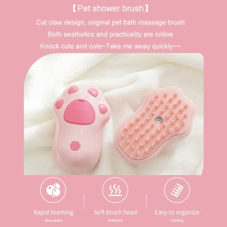 Rechargeable Pet No-Scrub Comb Electrical Spray Hair Removal Massage Comb For Dogs And Cats - Reluova