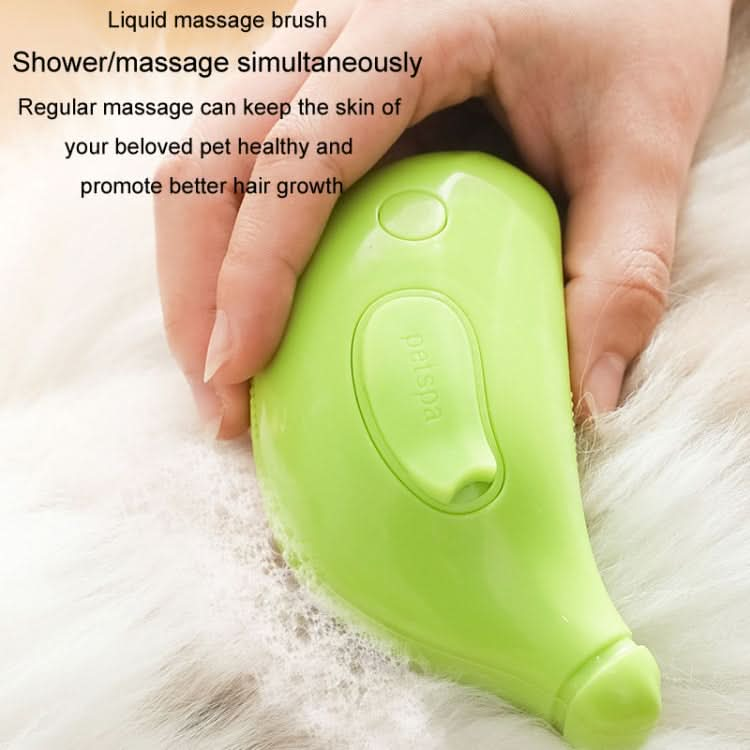 Banana Shape Pet Spray Massage Comb Electrical Cleaning Brush Hair Removal Comb For Dogs And Cats - Reluova