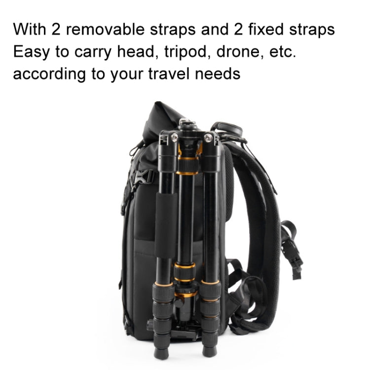 Cwatcun D113 Shoulder Leisure Camera Bag Waterproof High Capacity Outdoor Travel Photography Bag