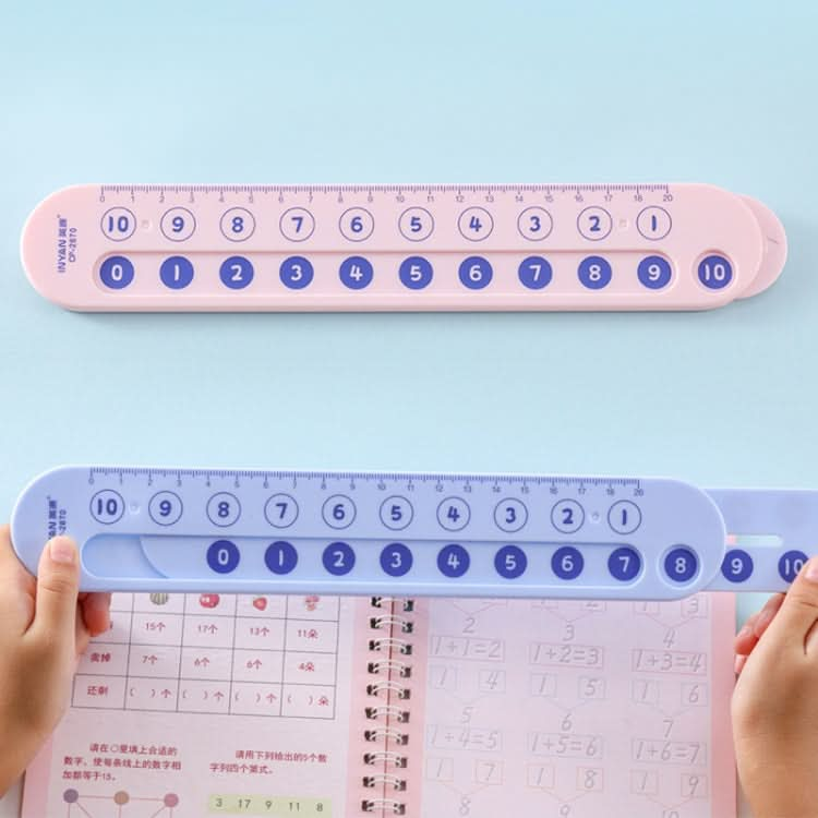 Montessori Math Decomposition Ruler Kindergarten Children Numbers Addition and Subtraction Arithmetic Enlightenment Teaching Aids Reluova