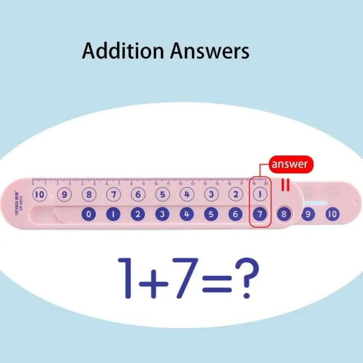 Montessori Math Decomposition Ruler Kindergarten Children Numbers Addition and Subtraction Arithmetic Enlightenment Teaching Aids Reluova