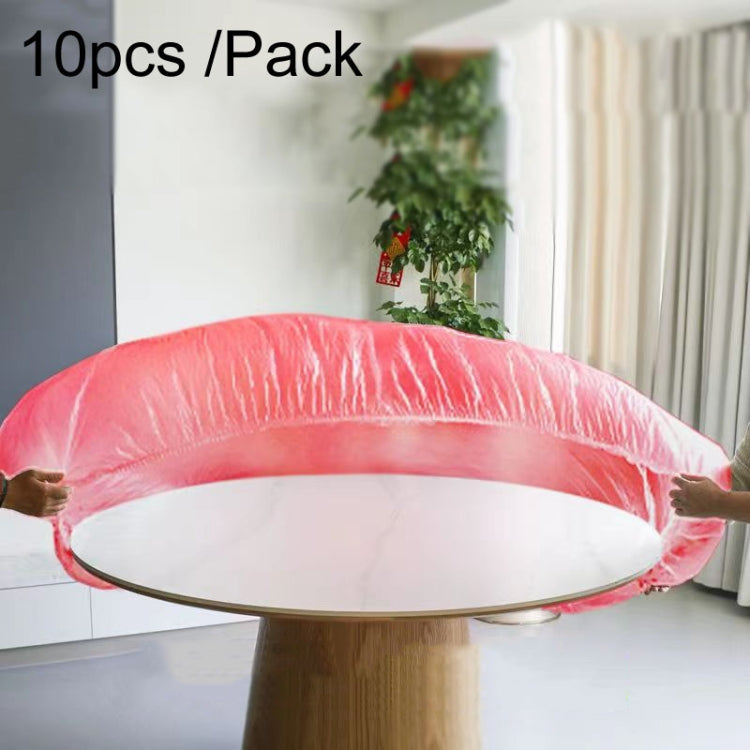 Disposable Elastic Bunching Tablecloth Household Table Thickened PE Non-Washable Waterproof Oilproof Tablecloth My Store