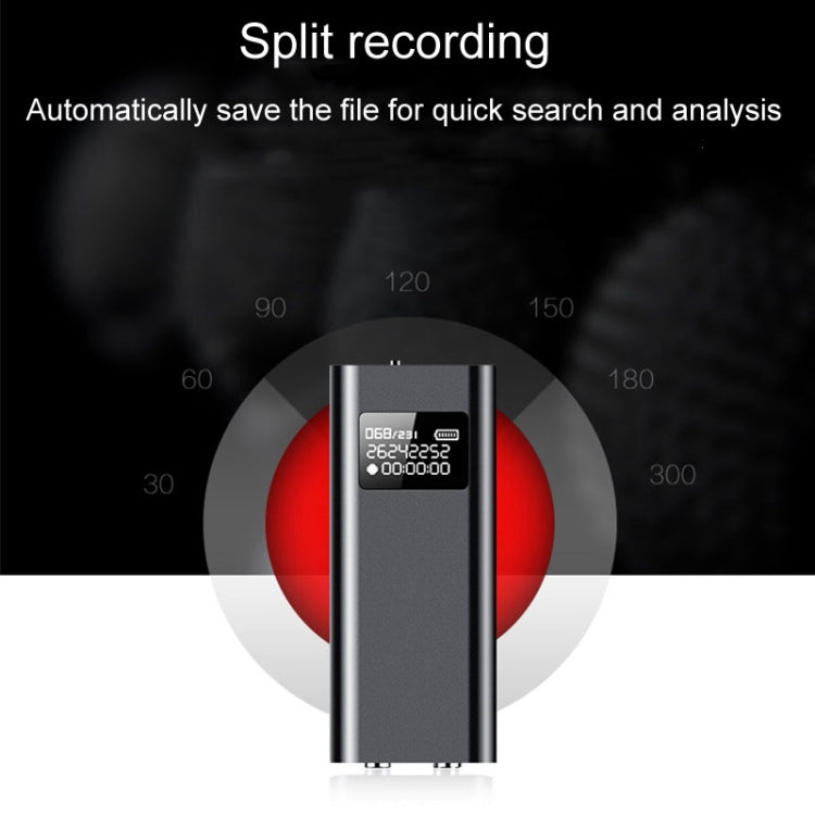 Q25 Intelligent Voice Recorder With Screen HD Noise Canceling Back Clip Voice Reporter Reluova