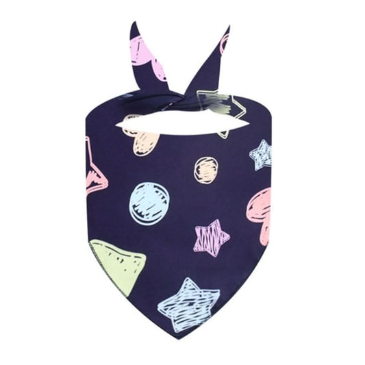 Cute Pet Triangle Towel Bib Cartoon Cats And Dogs Drool Towel Scarf - Reluova