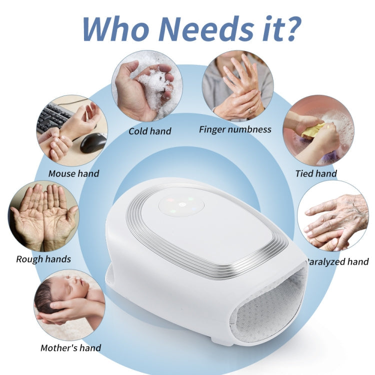 Hand Electrical Multifunctional Heat Kneading Massager Palm Finger Joint Massage Instrument