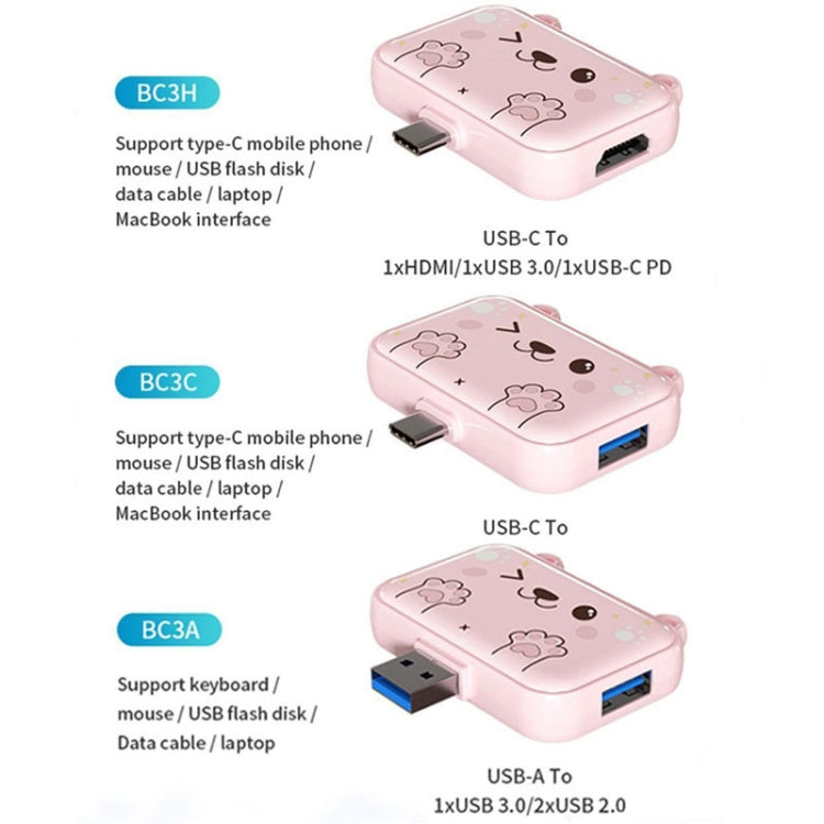 3 In 1 Type-C Docking Station USB Hub For iPad / Phone Docking Station-Reluova