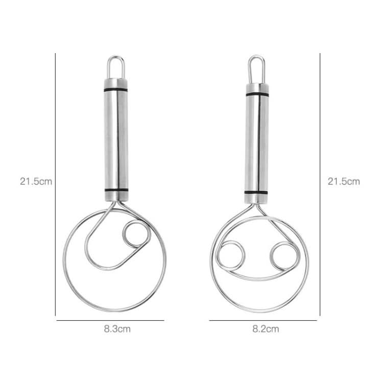 Stainless Steel Flour Mixer Flour And Egg Beaters Noodle Making Tools Reluova