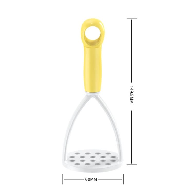 3pcs Kitchen Manual Potato Masher Baby Supplement Food Mashing Tool(Green)-Reluova