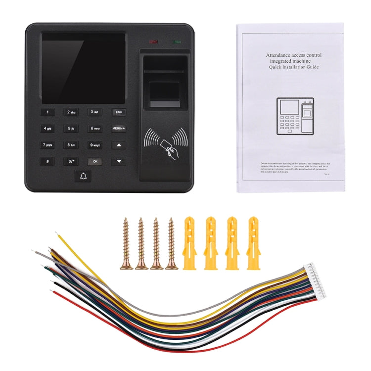 M10 Smart ID Card Recognition Fingerprint Access Control All-in-one Attendance Machine Reluova